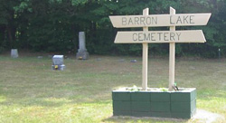 Barron Lake Cemetery